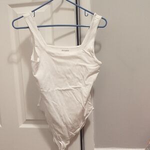Old Navy Classic White Bodysuit